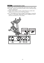 Preview for 20 page of SPORTS ART SENZA Elite C574U-13 Owner'S Manual