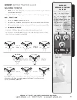 Preview for 11 page of Sports Attack CRICK ATTACK Instruction Manual