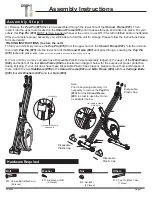 Предварительный просмотр 6 страницы Sports Authority BODYFIT XRB358 Owner'S Manual