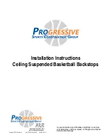 Preview for 1 page of Sports Construction Progressive 503280 Installation Instructions Manual