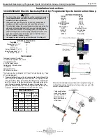 Preview for 4 page of Sports Construction Progressive 503280 Installation Instructions Manual