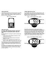 Preview for 4 page of Sports Sensors Swing Speed Radar SSRTT364 Owner'S Manual