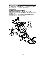 Предварительный просмотр 16 страницы SportsArt Fitness A989 Owner'S Manual