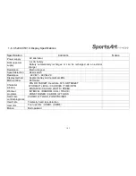 Предварительный просмотр 11 страницы SportsArt Fitness C531U Repair Manual