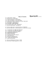 Preview for 2 page of SportsArt Fitness C570R Repair Manual