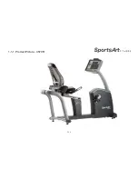 Предварительный просмотр 3 страницы SportsArt Fitness C570R Repair Manual