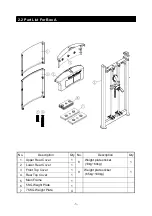 Preview for 4 page of SportsArt Fitness DF-104 Manual