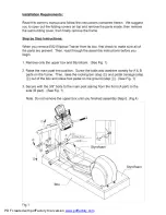 Предварительный просмотр 5 страницы SportsArt Fitness E82 Owner'S Manual