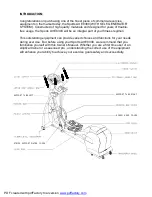 Preview for 4 page of SportsArt Fitness E8300 Owner'S Manual