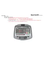 Preview for 37 page of SportsArt Fitness G572R Repair Manual