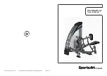 Preview for 1 page of SportsArt Fitness S921 Mid Row Owner'S Manual