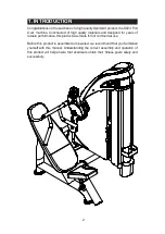 Preview for 3 page of SportsArt Fitness S923 Owner'S Manual