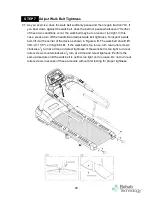 Предварительный просмотр 31 страницы SportsArt Fitness T652M Instruction Manual