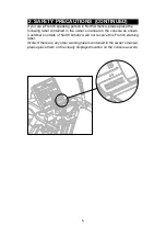 Preview for 6 page of SportsArt Fitness VERSO ECO-POWR G886 Owner'S Manual