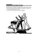 Preview for 28 page of SportsArt Fitness VERSO ECO-POWR G886 Owner'S Manual