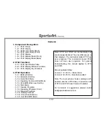 Preview for 2 page of SportsArt Fitness XT20 Cross Trainer Repair Manual