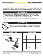 Preview for 6 page of SPORTSBEAMS LED 800 User Manual