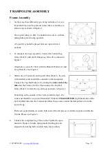 Preview for 13 page of Sportslife S001521 Assembly, Installation, Care, Maintenance, And Use Instructions