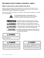 Preview for 3 page of Sportsman CWUP15 Assembly & Operating Instructions