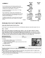 Preview for 7 page of Sportsman CWUP15 Assembly & Operating Instructions