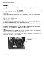 Preview for 14 page of Sportsman GEN4000 Instruction Manual