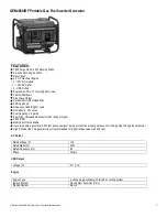 Preview for 2 page of Sportsman GEN4000IOF Instruction Manual