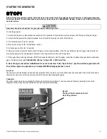 Preview for 14 page of Sportsman GEN4000IOF Instruction Manual