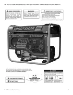 Предварительный просмотр 9 страницы Sportsman GEN4KDF Instruction Manual