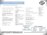 Preview for 7 page of Sportsman OPEN 232 Owner'S Manual And Quick Reference Manual