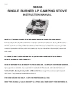 Предварительный просмотр 1 страницы Sportsman SSBGS Instruction Manual