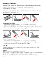 Preview for 2 page of Sportsman SSTABLEFD Assembly Instructions