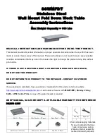 Sportsman SSWMFDT Assembly Instructions предпросмотр