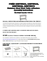 Предварительный просмотр 1 страницы Sportsman SSWTWC60 Assembly Instructions