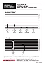 Preview for 3 page of SPORTSPOWER 4UPWW Assembly Instruction Manual