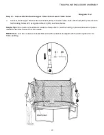 Предварительный просмотр 27 страницы SPORTSPOWER BouncePro TR-0123BGA-168 Assembly, Installation, Care,  Maintenance And User Instructions