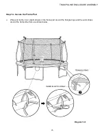 Предварительный просмотр 29 страницы SPORTSPOWER BouncePro TR-0123BGA-168 Assembly, Installation, Care,  Maintenance And User Instructions