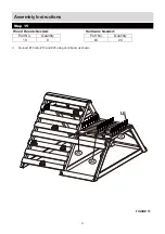 Предварительный просмотр 22 страницы SPORTSPOWER Climb with slide WP-730 Assembly, Installation, Care, Maintenance And Use Instructons