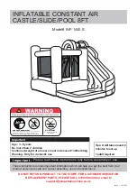 Предварительный просмотр 1 страницы SPORTSPOWER INF-1440-S Manual