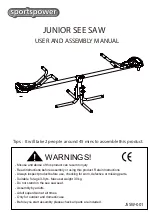 SPORTSPOWER JUNIOR SEE SAW Manual preview