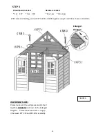 Preview for 24 page of SPORTSPOWER Me and My Puppy Playhouse WP-379 Owner'S Manual & Assembly Instructions