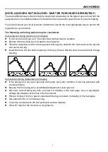 Preview for 8 page of SPORTSPOWER MSC-4342 Owner'S Manual