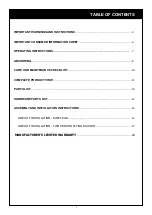 Preview for 3 page of SPORTSPOWER MSC- 4580 Assembly Instructions And User'S Manual