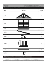 Preview for 6 page of SPORTSPOWER PERSONALISED WOODEN PLAYHOUSE Assembly & User Instructions