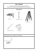 Preview for 5 page of SPORTSPOWER Sunny Cottage Wooden Playhouse Owner'S Manual