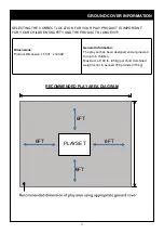 Preview for 14 page of SPORTSPOWER Sunnyslope Wooden Play Set WP-572 Owner'S Manual, Assembly, Installation, Care, Maintenance And User Instructions