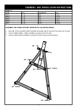 Preview for 38 page of SPORTSPOWER Sunnyslope Wooden Play Set WP-572 Owner'S Manual, Assembly, Installation, Care, Maintenance And User Instructions