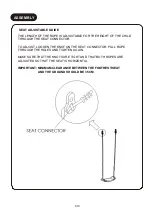 Preview for 11 page of SPORTSPOWER SW-001 User And Assembly Instructions