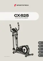 SPORTSTECH CX625 Manual preview