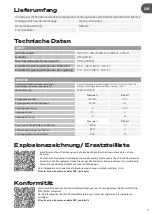 Preview for 3 page of SPORTSTECH CX625 Manual