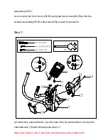 Preview for 14 page of SPORTSTECH cx650 User Manual